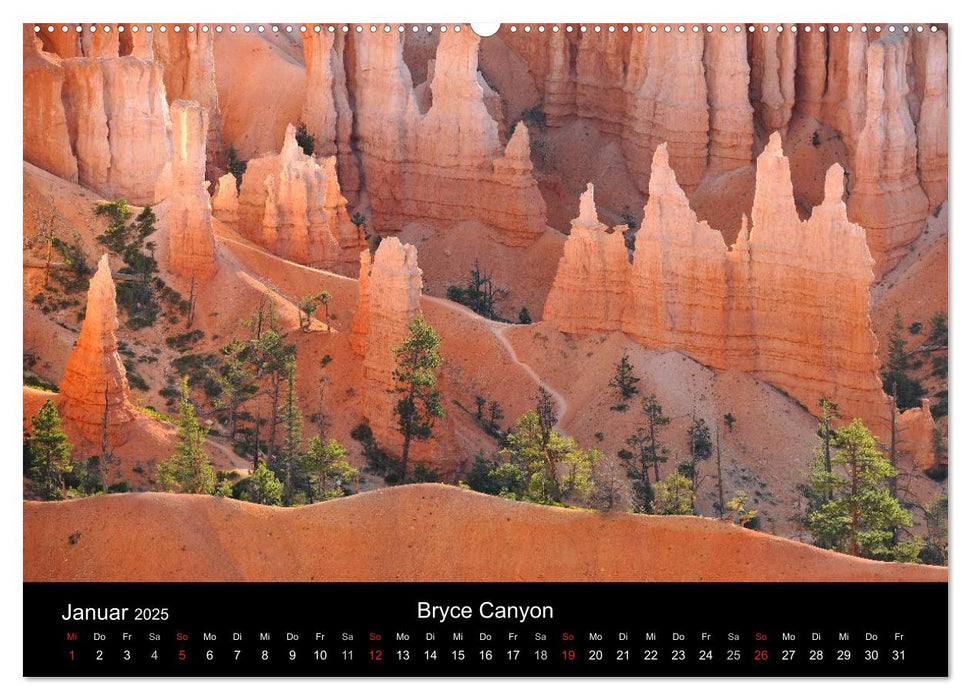 USA - Monumente der Schöpfung (CALVENDO Premium Wandkalender 2025)