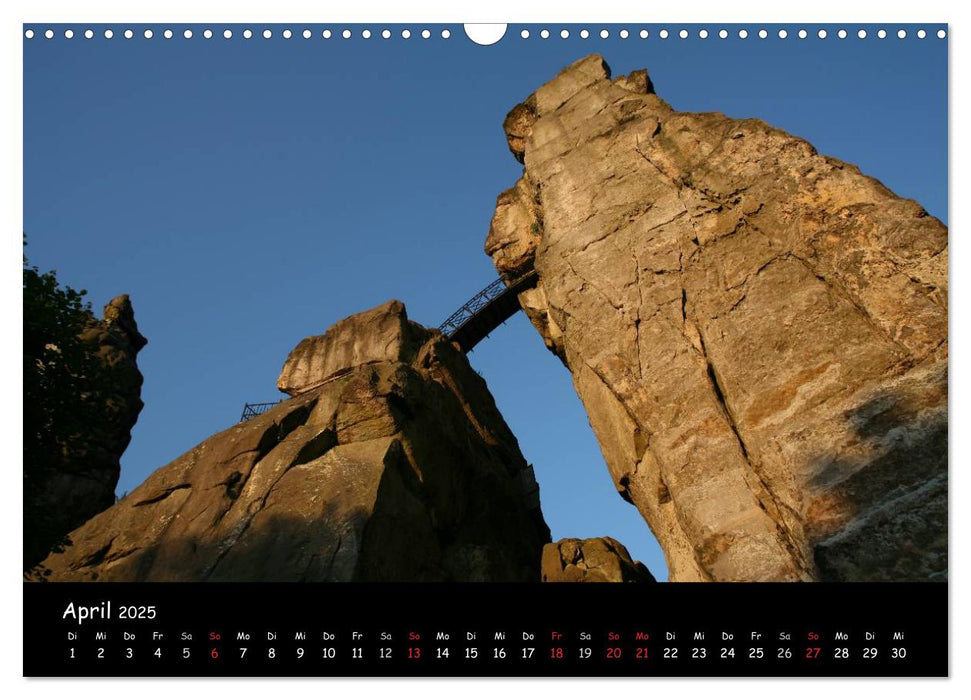 Die Externsteine (CALVENDO Wandkalender 2025)