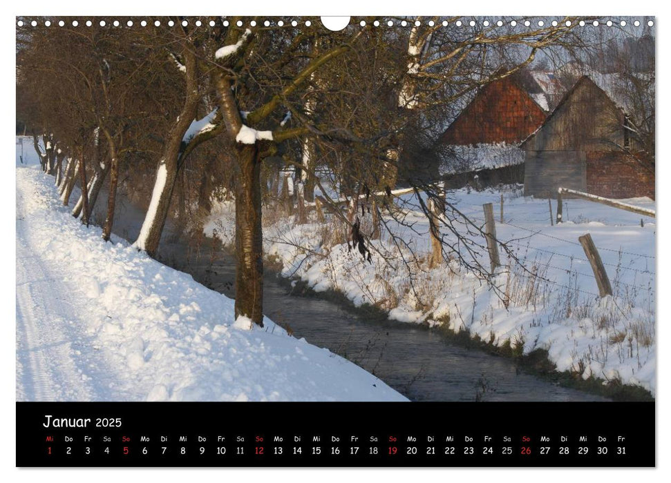 Idyllisches Landleben (CALVENDO Wandkalender 2025)