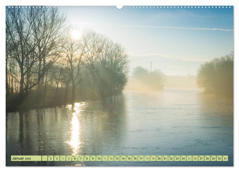 Grünes Halle/Saale - Meine wilde Händelstadt (CALVENDO Premium Wandkalender 2025)