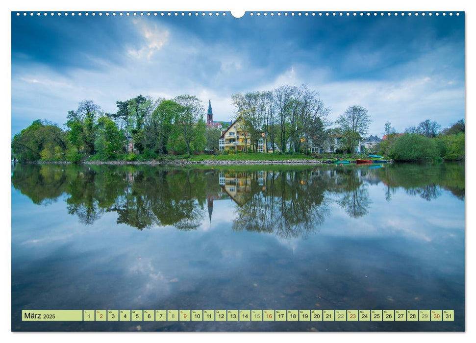 Grünes Halle/Saale - Meine wilde Händelstadt (CALVENDO Premium Wandkalender 2025)