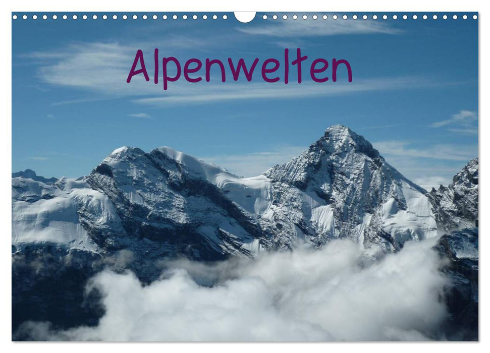 Alpenwelten (CALVENDO Wandkalender 2025)