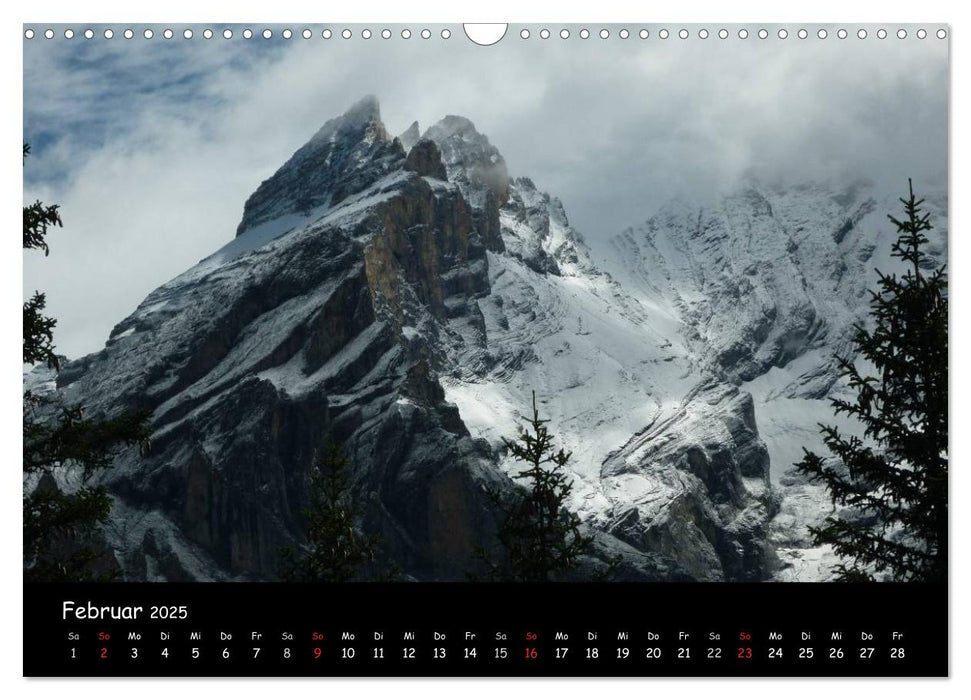 Alpenwelten (CALVENDO Wandkalender 2025)