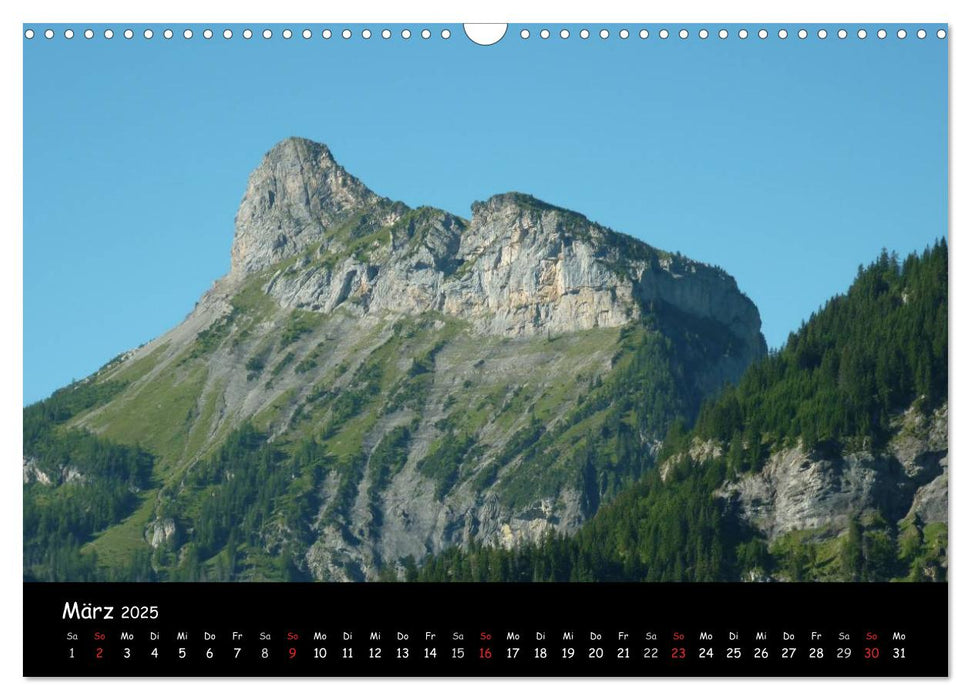 Alpenwelten (CALVENDO Wandkalender 2025)