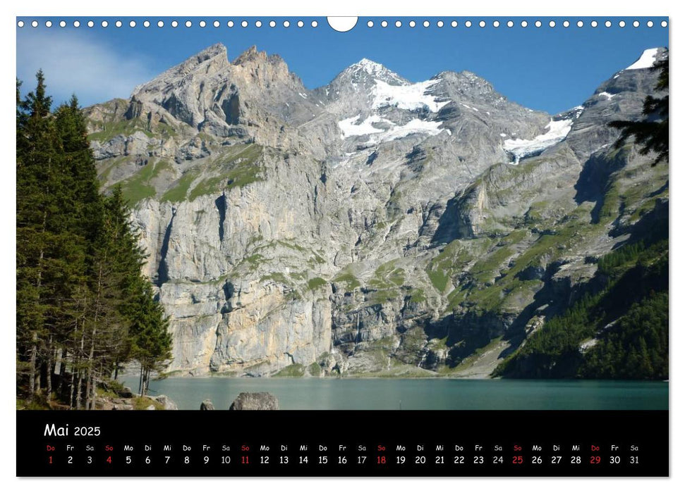 Alpenwelten (CALVENDO Wandkalender 2025)