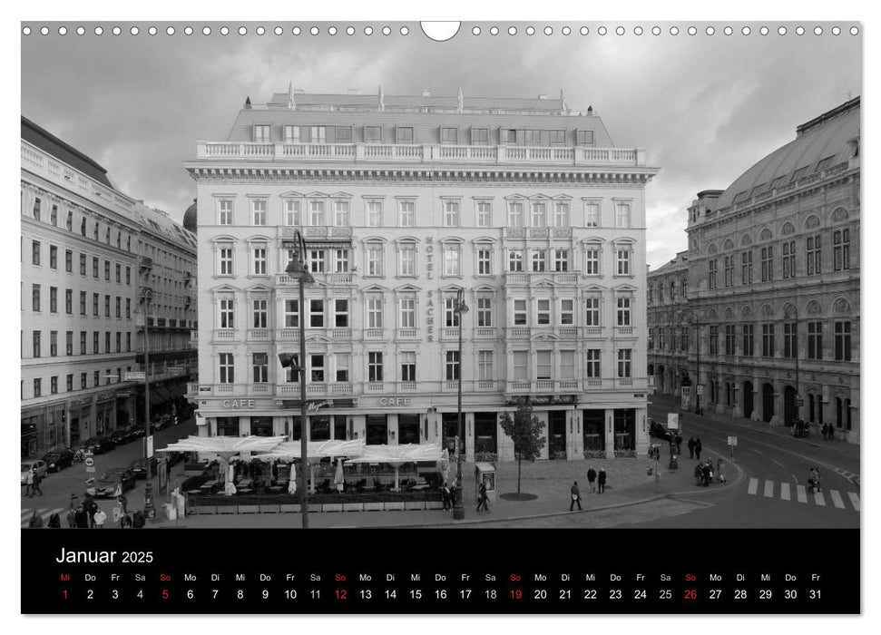 Willkommen in Wien (CALVENDO Wandkalender 2025)