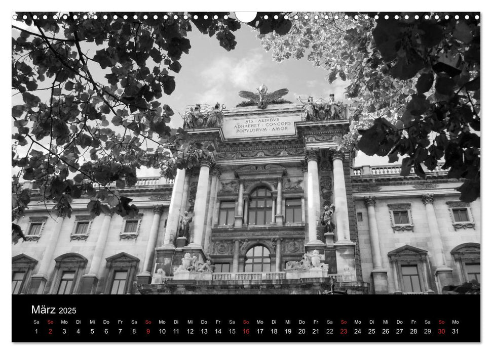 Willkommen in Wien (CALVENDO Wandkalender 2025)