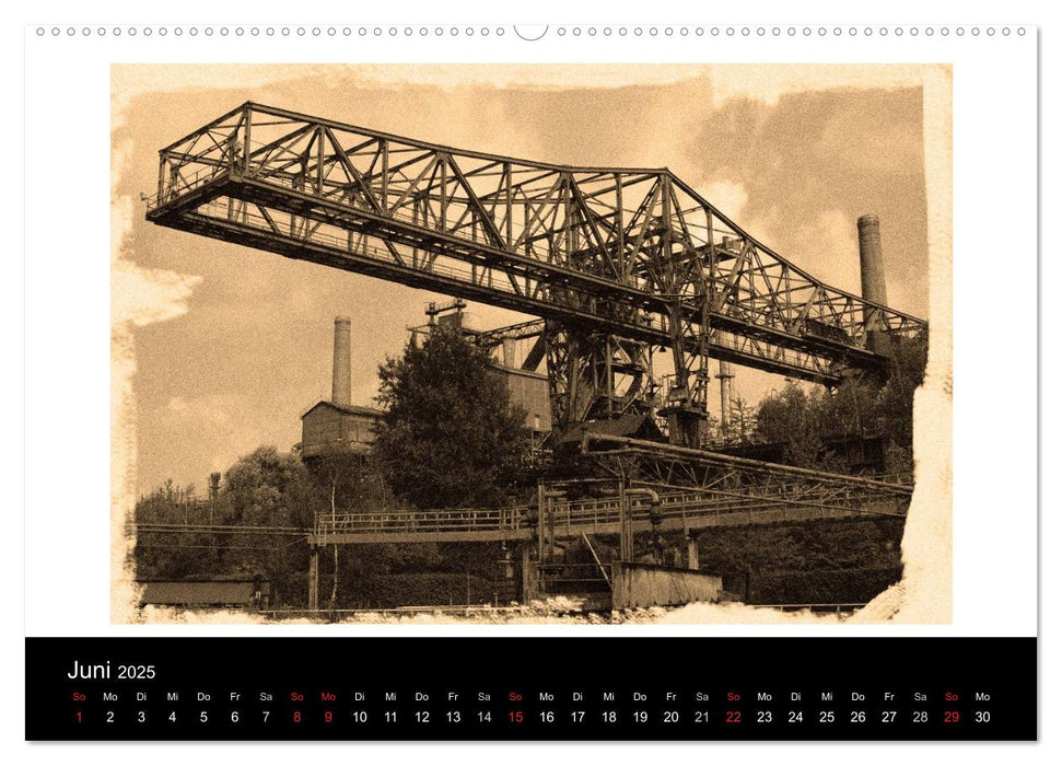 Landschaftspark Duisburg-Nord (CALVENDO Premium Wandkalender 2025)