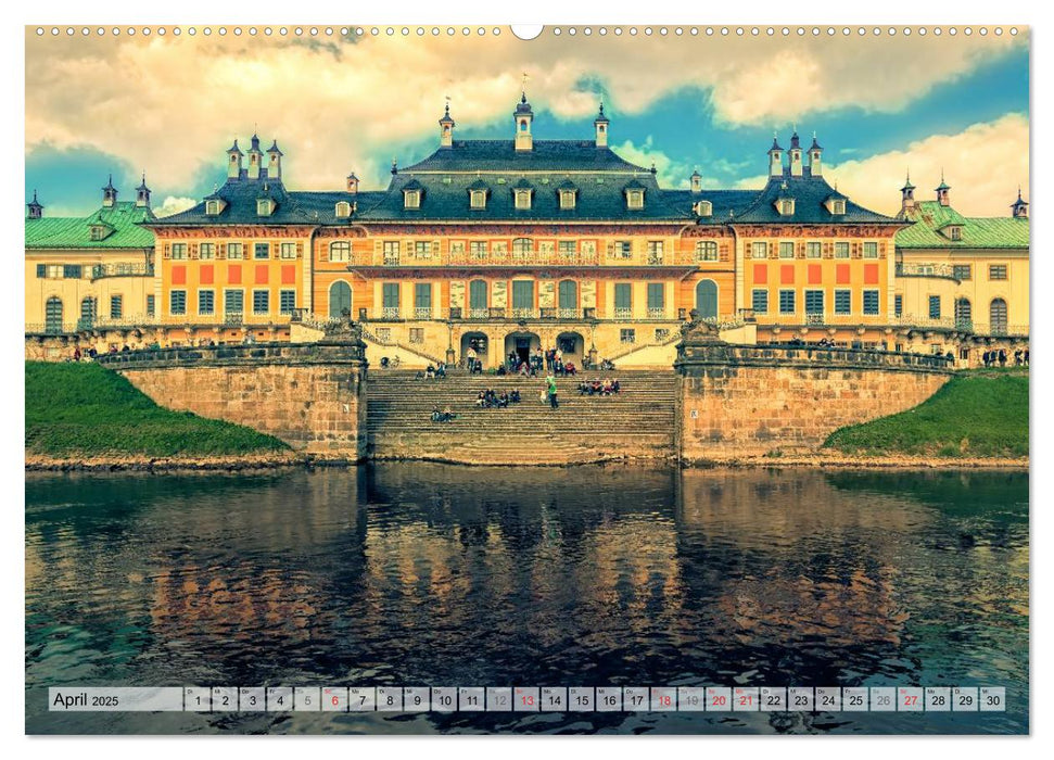 Dresden - Perle des Barock (CALVENDO Premium Wandkalender 2025)