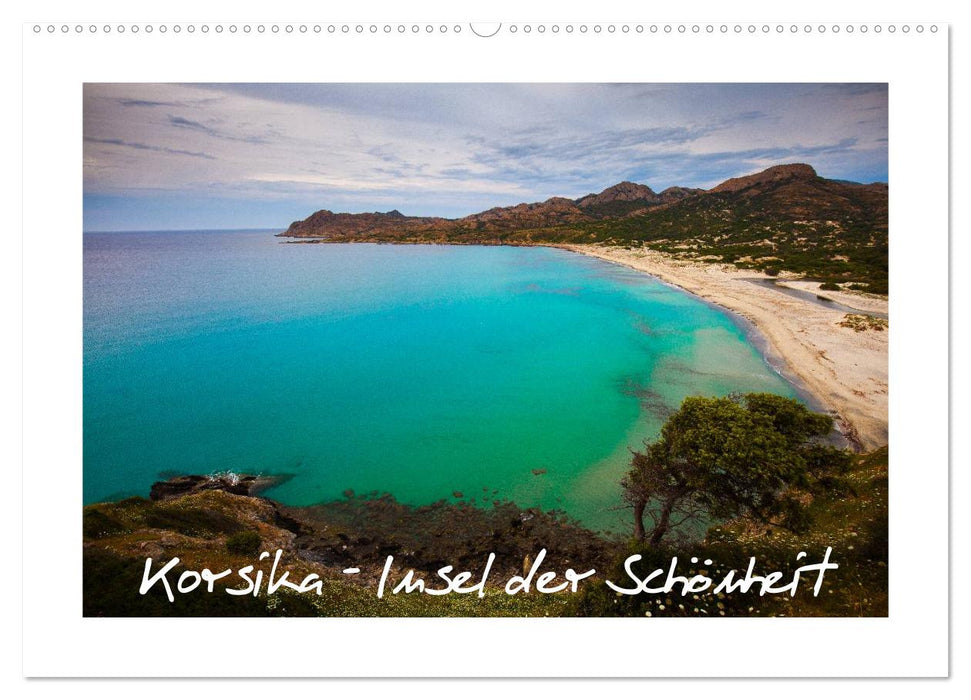 Korsika - Insel der Schönheit (CALVENDO Wandkalender 2025)