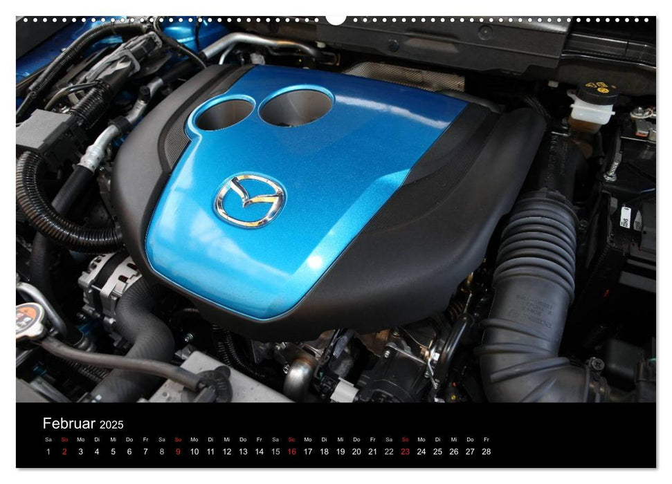Mazdas großer Wurf (CALVENDO Wandkalender 2025)