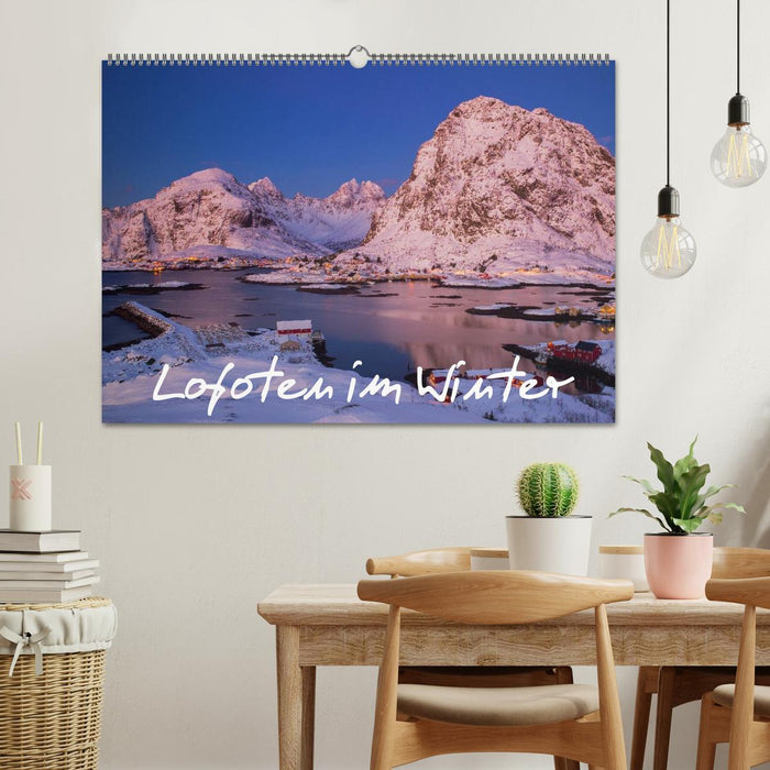 Lofoten im Winter (CALVENDO Wandkalender 2025)