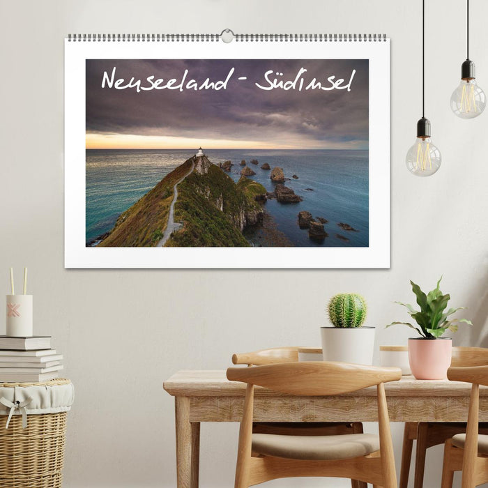 Neuseeland - Südinsel (CALVENDO Wandkalender 2025)