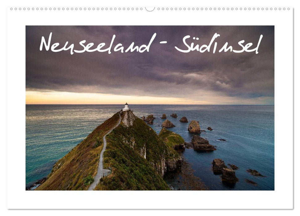 Neuseeland - Südinsel (CALVENDO Wandkalender 2025)