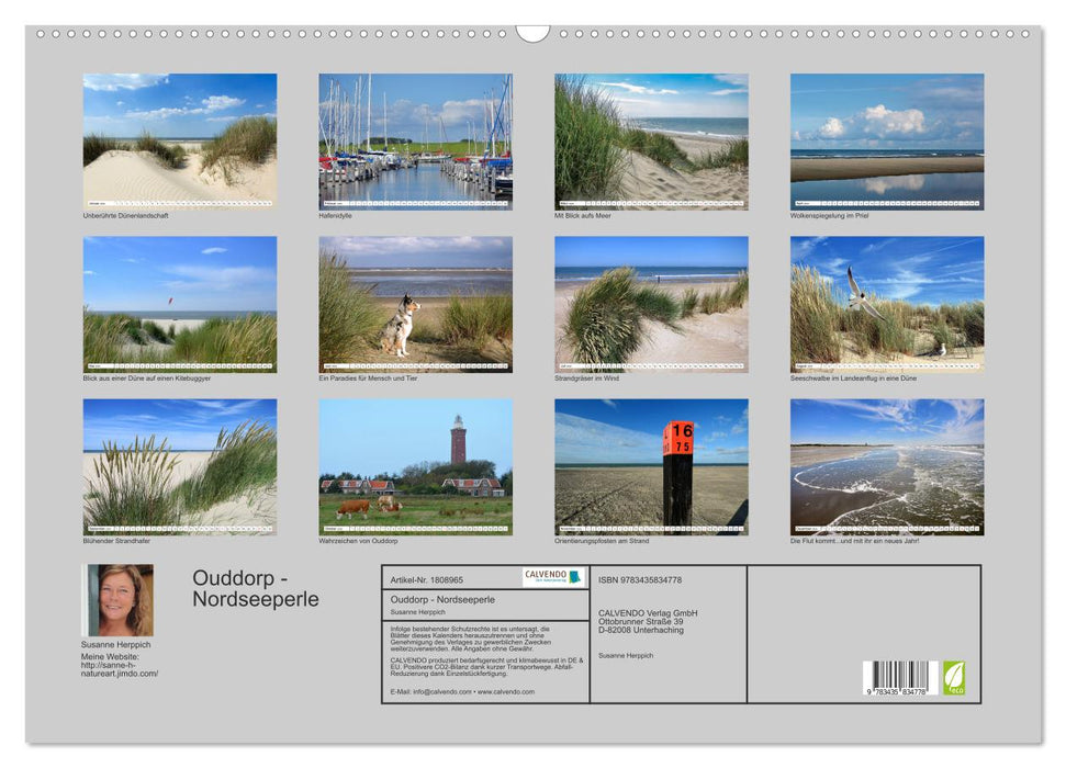 Ouddorp - Nordseeperle (CALVENDO Wandkalender 2025)