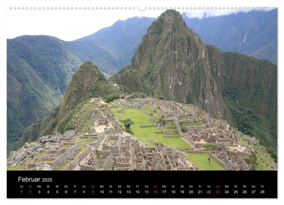 Machu Picchu - Peru (CALVENDO Wandkalender 2025)