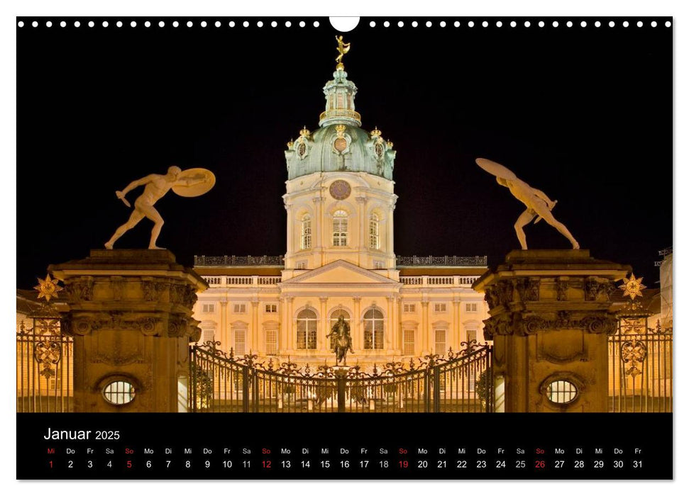 Die dunklen & schönen Seiten von Berlin. (CALVENDO Wandkalender 2025)