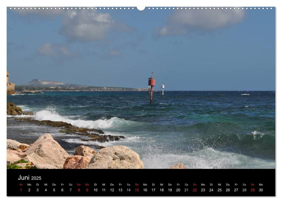 Curacao - Perle der Karibik (CALVENDO Wandkalender 2025)