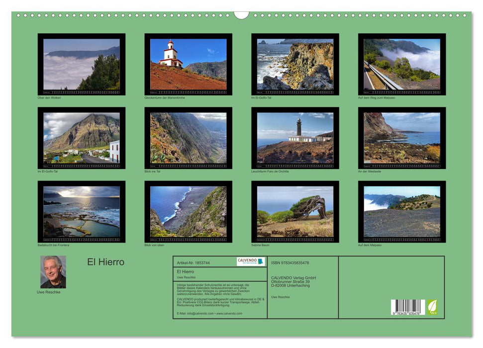 El Hierro (CALVENDO Wandkalender 2025)