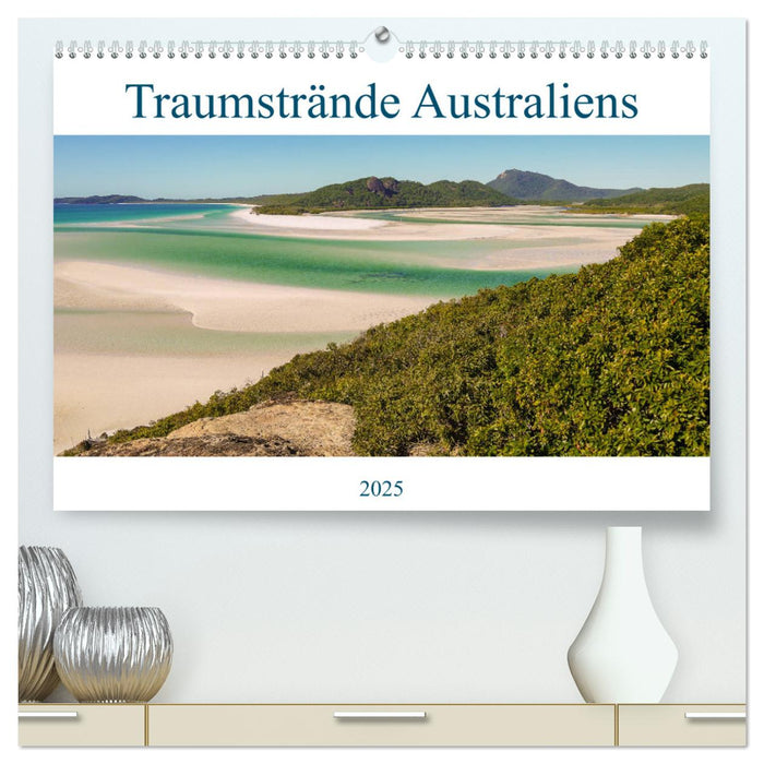 Traumstrände Australiens (CALVENDO Premium Wandkalender 2025)