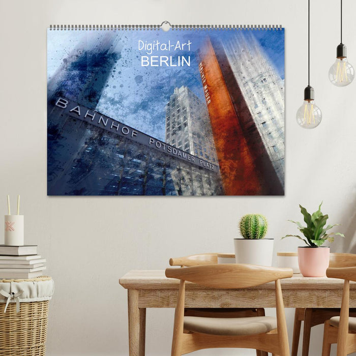 Digital-Art BERLIN (CALVENDO Wandkalender 2025)