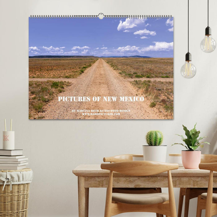 Pictures of New Mexico (CALVENDO Wandkalender 2025)