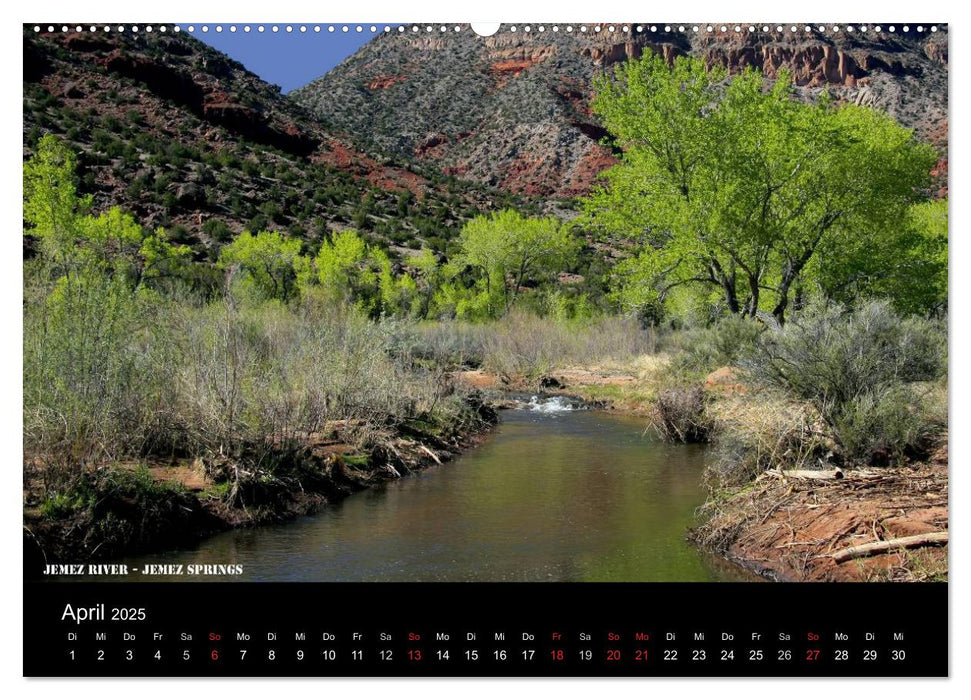 Pictures of New Mexico (CALVENDO Wandkalender 2025)