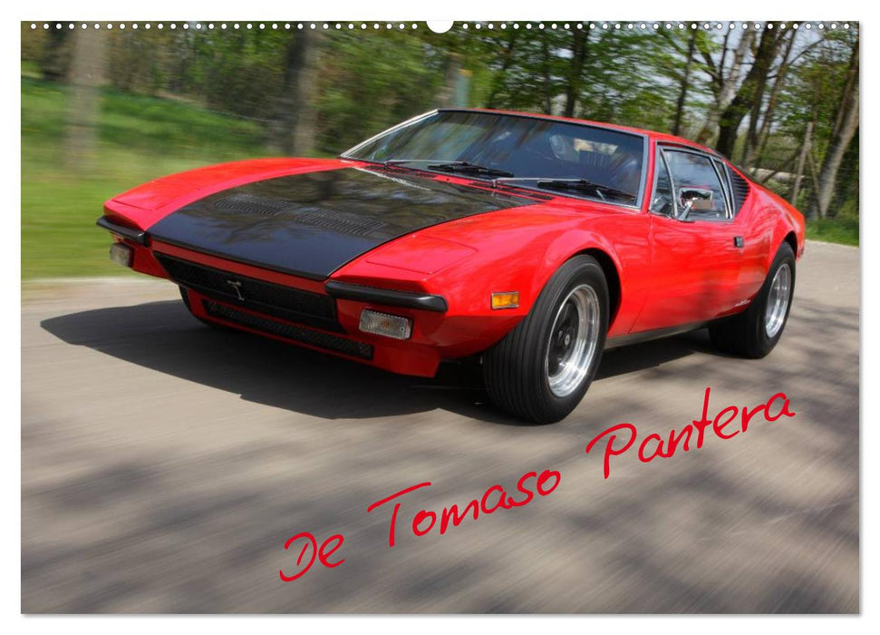 De Tomaso Pantera (CALVENDO Wandkalender 2025)