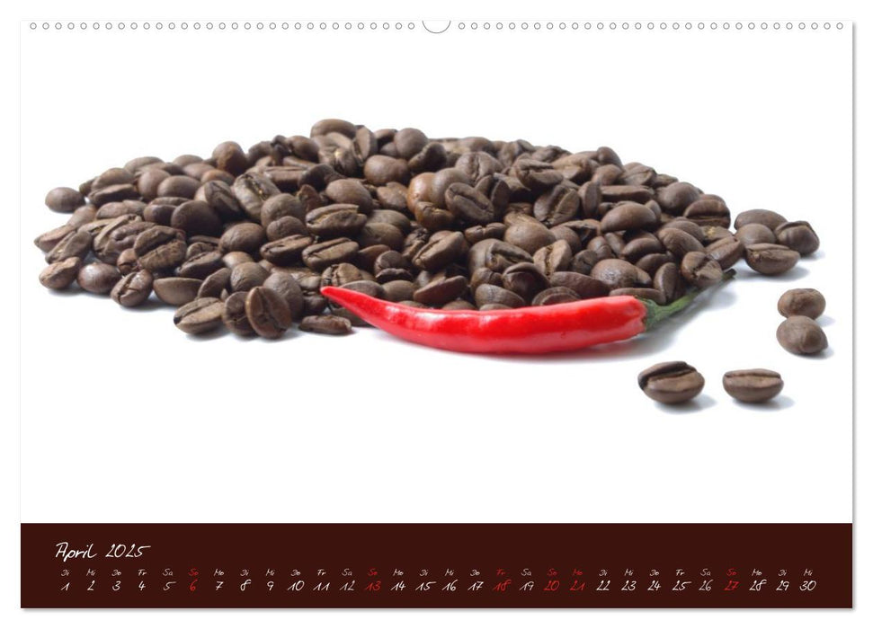Kaffee Genuss Jahreskalender (CALVENDO Premium Wandkalender 2025)