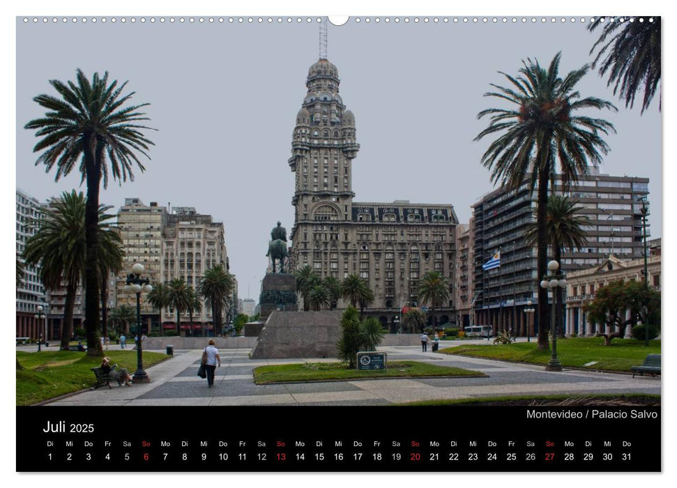 Südamerika (CALVENDO Premium Wandkalender 2025)