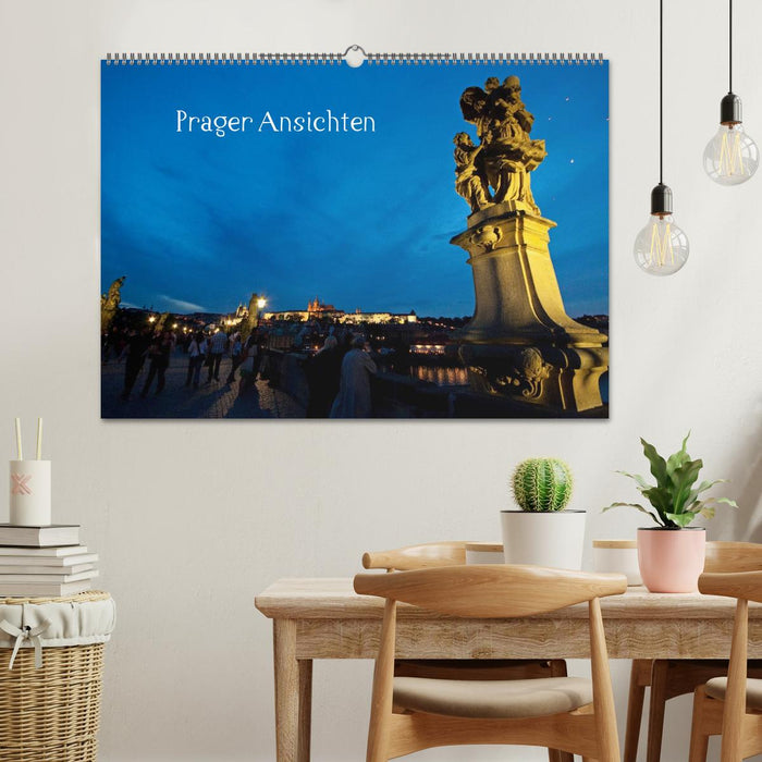Prager Ansichten (CALVENDO Wandkalender 2025)