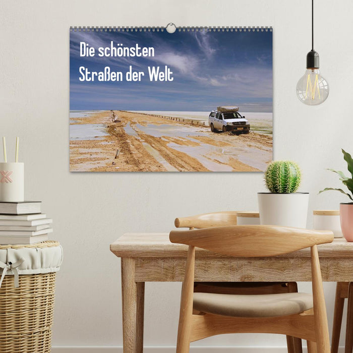 Die schönsten Straßen der Welt (CALVENDO Wandkalender 2025)