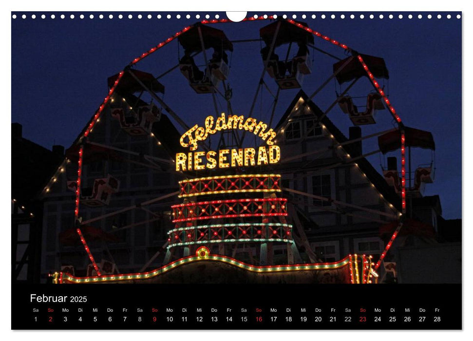 Jahrmarkt 2025 (CALVENDO Wandkalender 2025)