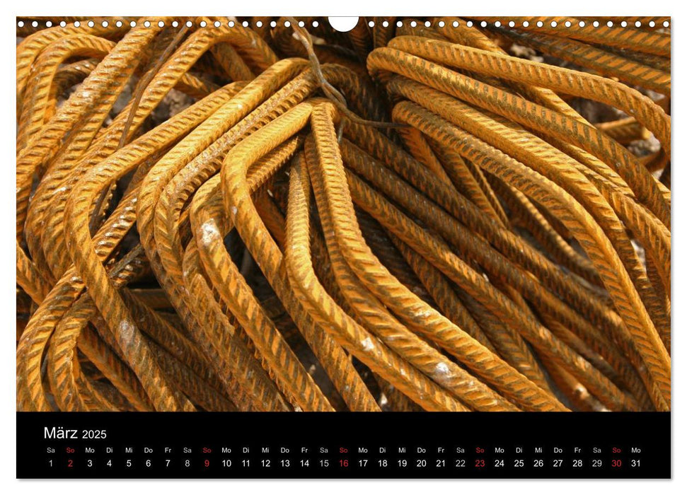 Baustellen (CALVENDO Wandkalender 2025)