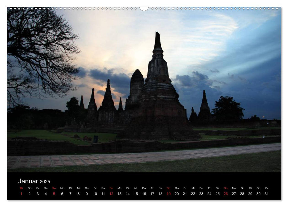 Thailand (CALVENDO Premium Wandkalender 2025)