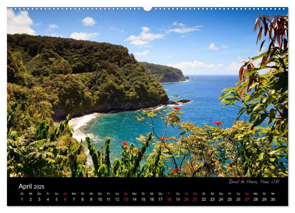 USA Southwest & Hawaii (CALVENDO Wandkalender 2025)