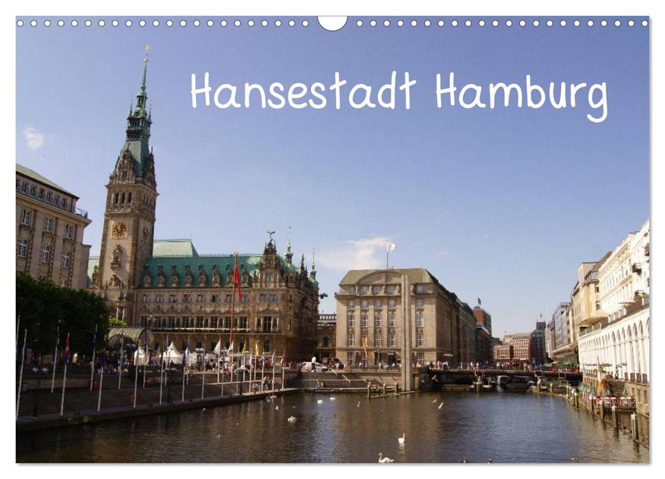 Hansestadt Hamburg (CALVENDO Wandkalender 2025)