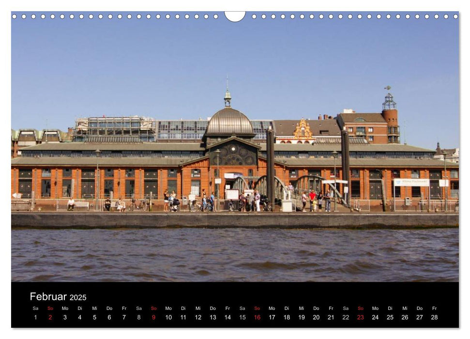 Hansestadt Hamburg (CALVENDO Wandkalender 2025)