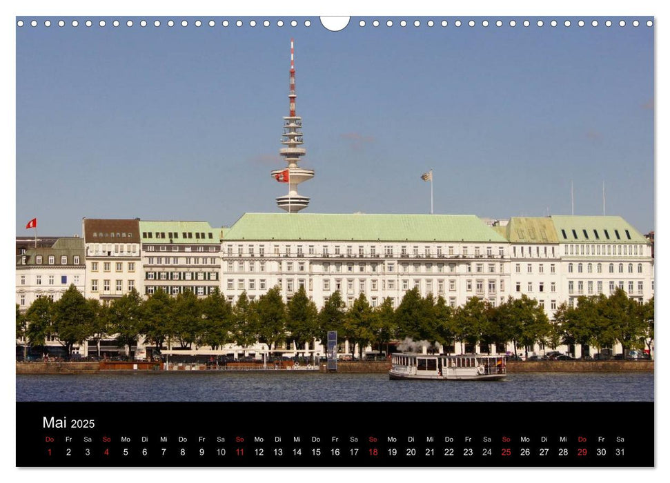 Hansestadt Hamburg (CALVENDO Wandkalender 2025)