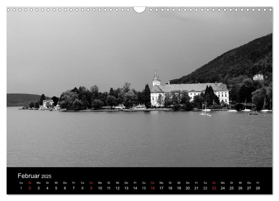 Architektur in Schwarz-Weiß (CALVENDO Wandkalender 2025)