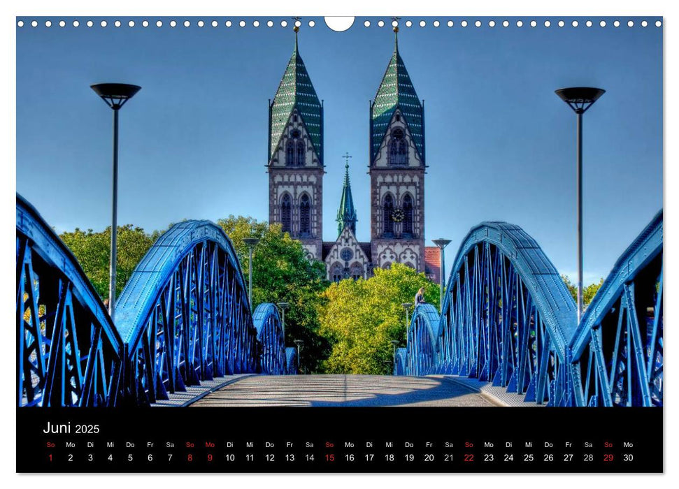 Freiburger Impressionen (CALVENDO Wandkalender 2025)