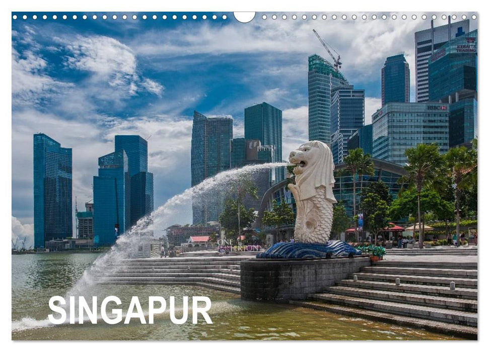 Singapur (CALVENDO Wandkalender 2025)