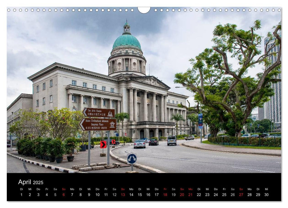 Singapur (CALVENDO Wandkalender 2025)