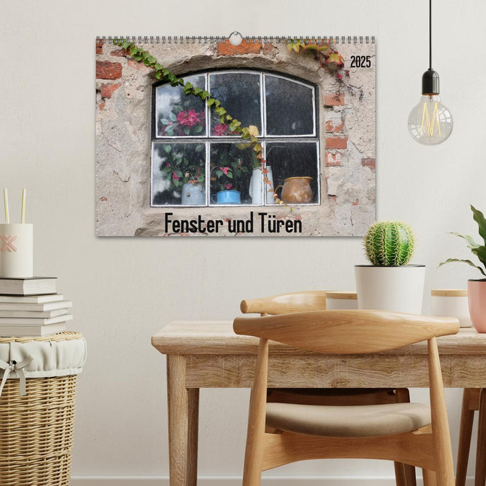 Fenster und Türen (CALVENDO Wandkalender 2025)