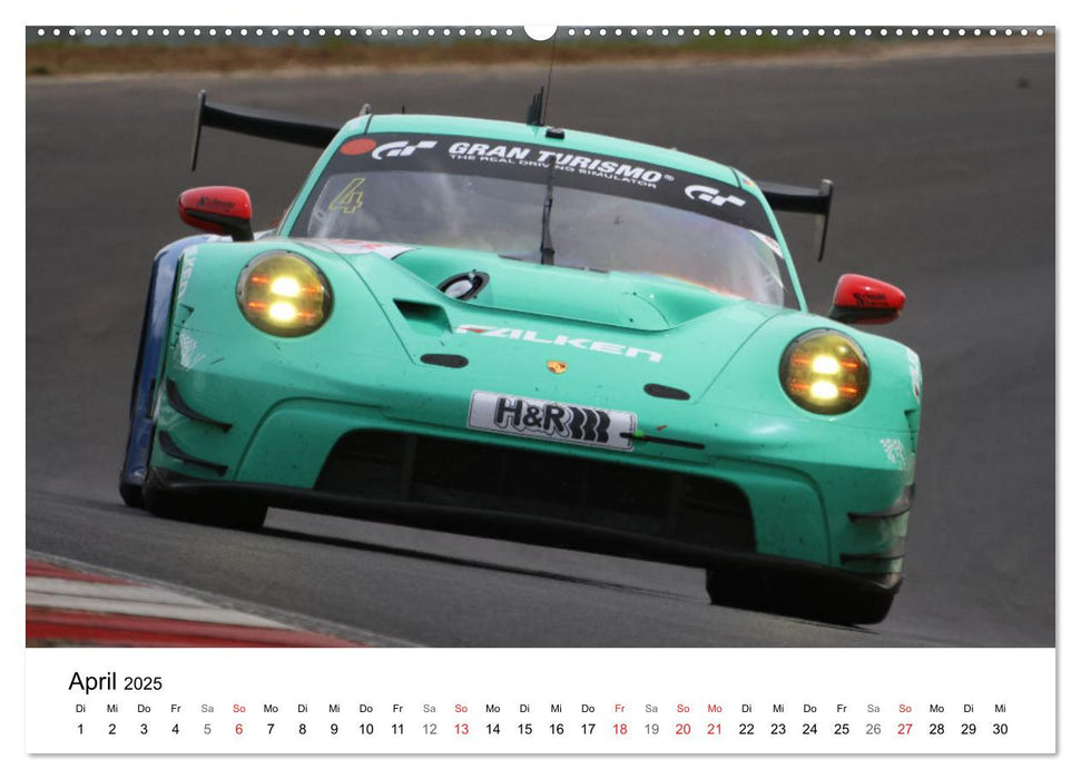 Motorsport aus Zuffenhausen (CALVENDO Wandkalender 2025)