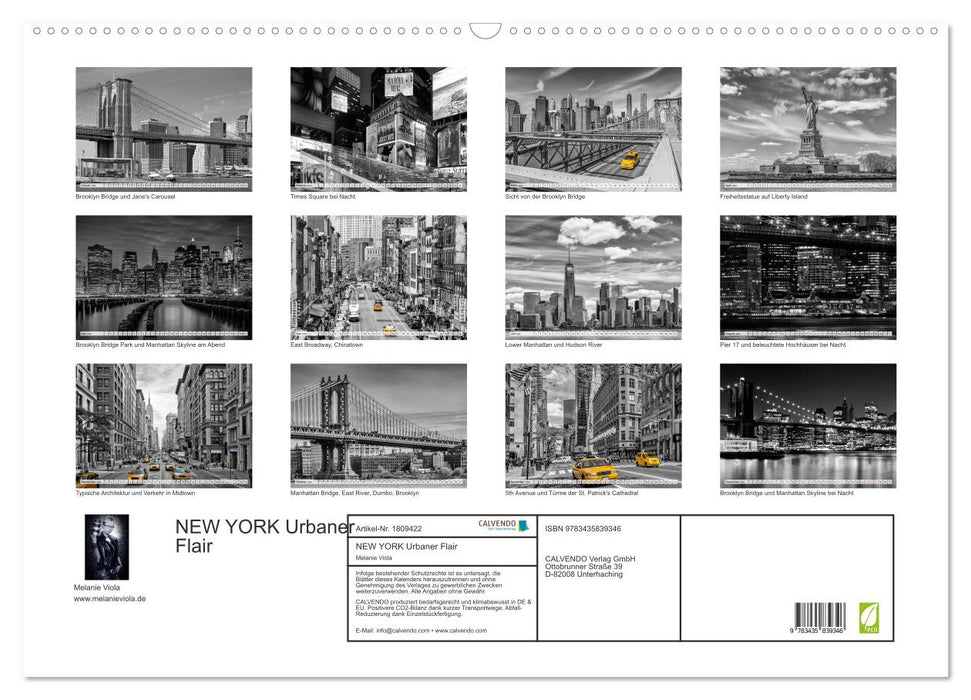 NEW YORK Urbaner Flair (CALVENDO Wandkalender 2025)