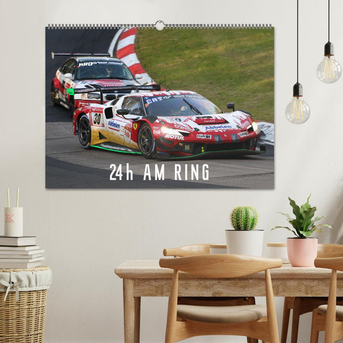 24h am Ring (CALVENDO Wandkalender 2025)