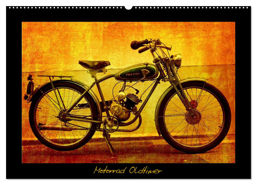 Motorrad Oldtimer (CALVENDO Wandkalender 2025)