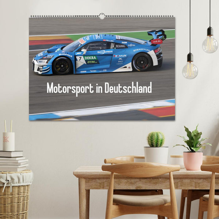 Motorsport in Deutschland (CALVENDO Wandkalender 2025)