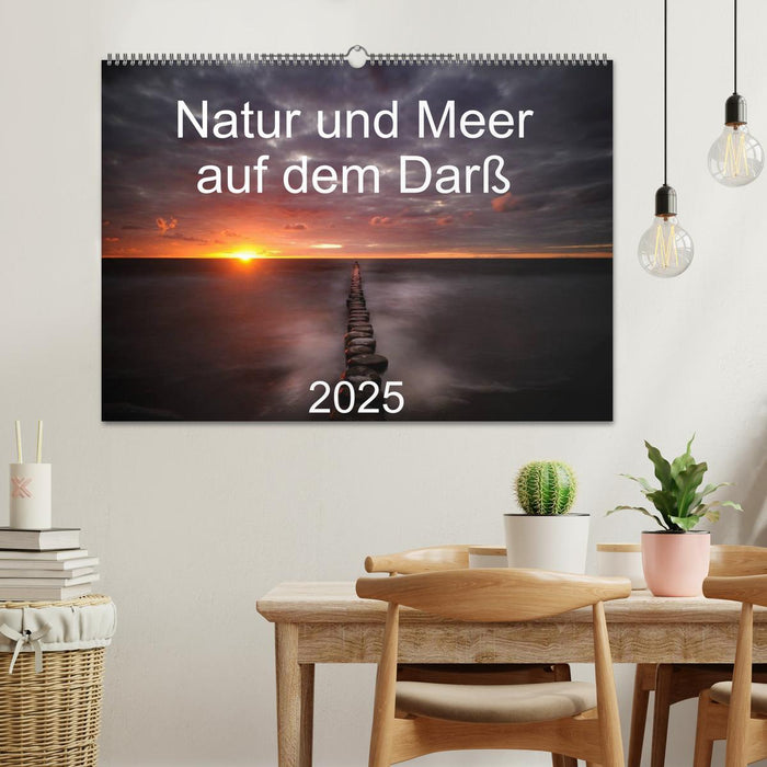 Natur und Meer auf dem Darß (CALVENDO Wandkalender 2025)